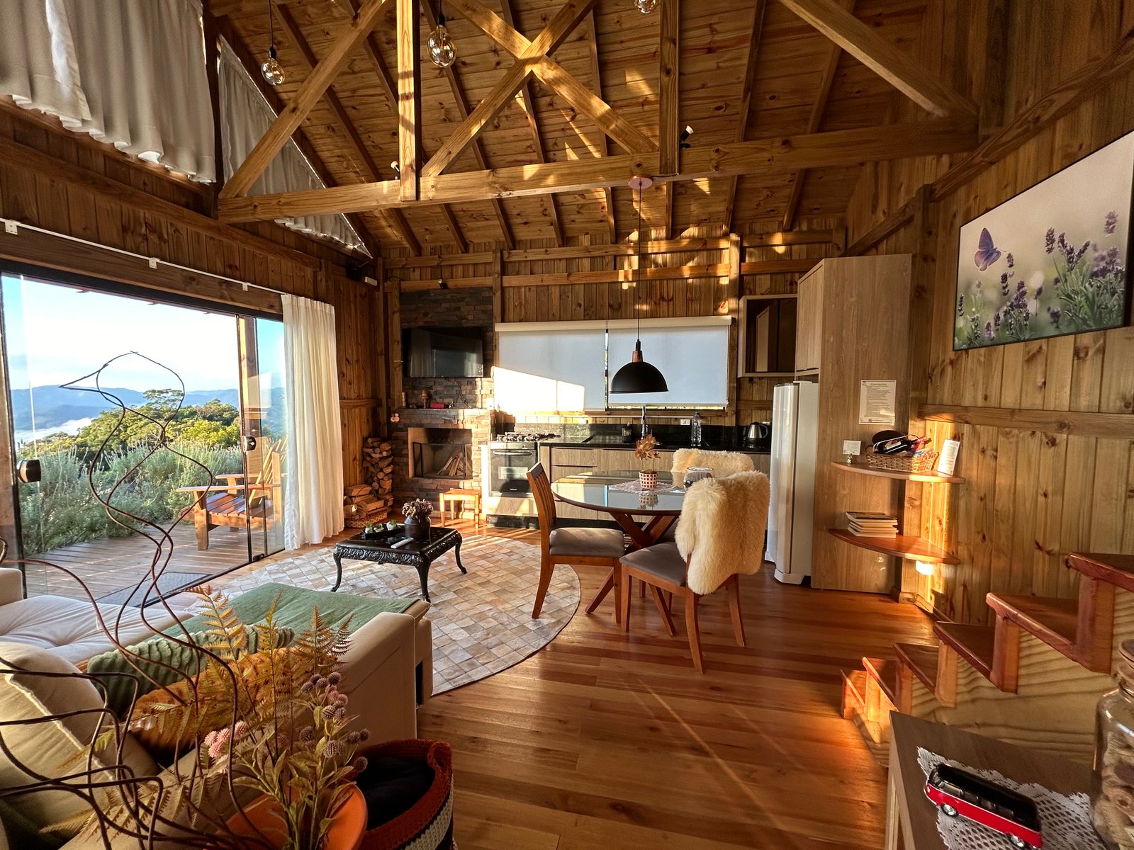 Chalé Bella Lua vista